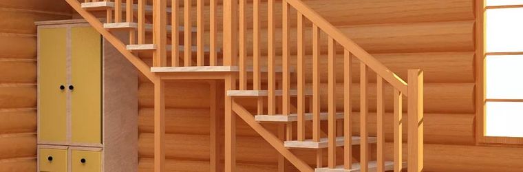 Сделать деревянную лестницу